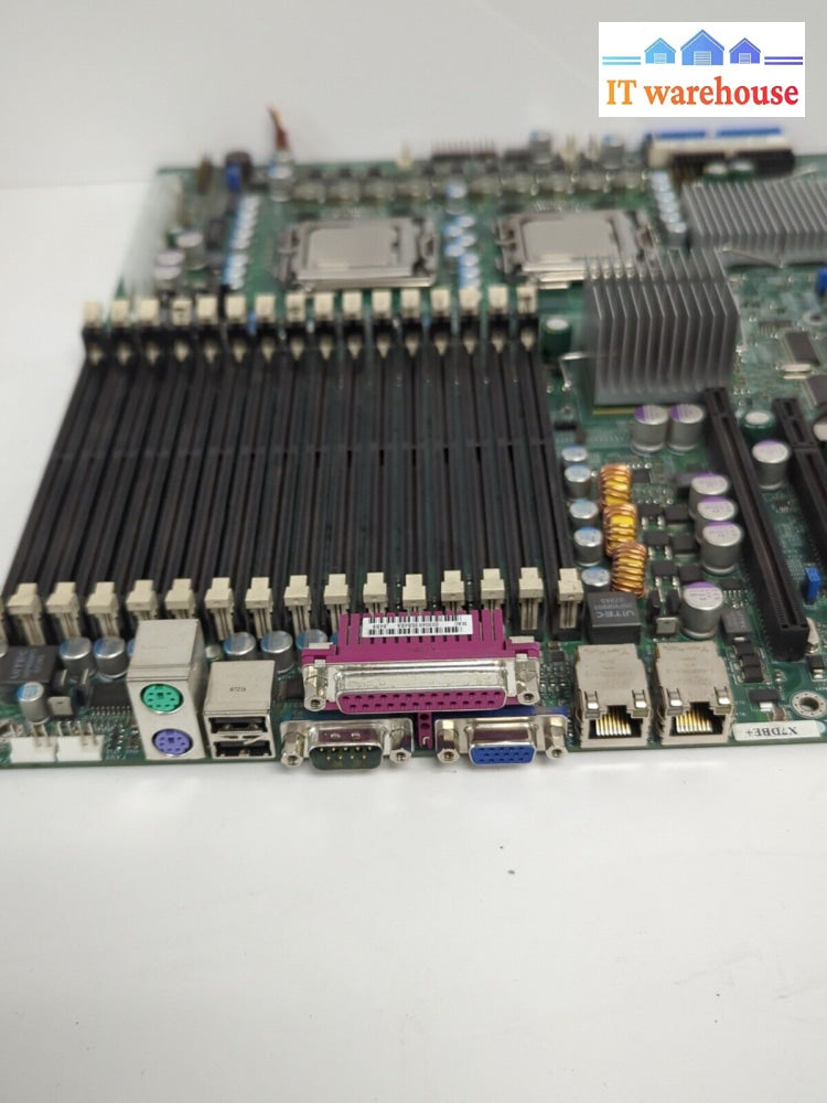 SuperMicro X7DBE + Server Motherboard with 2x Xeon X5355 CPU