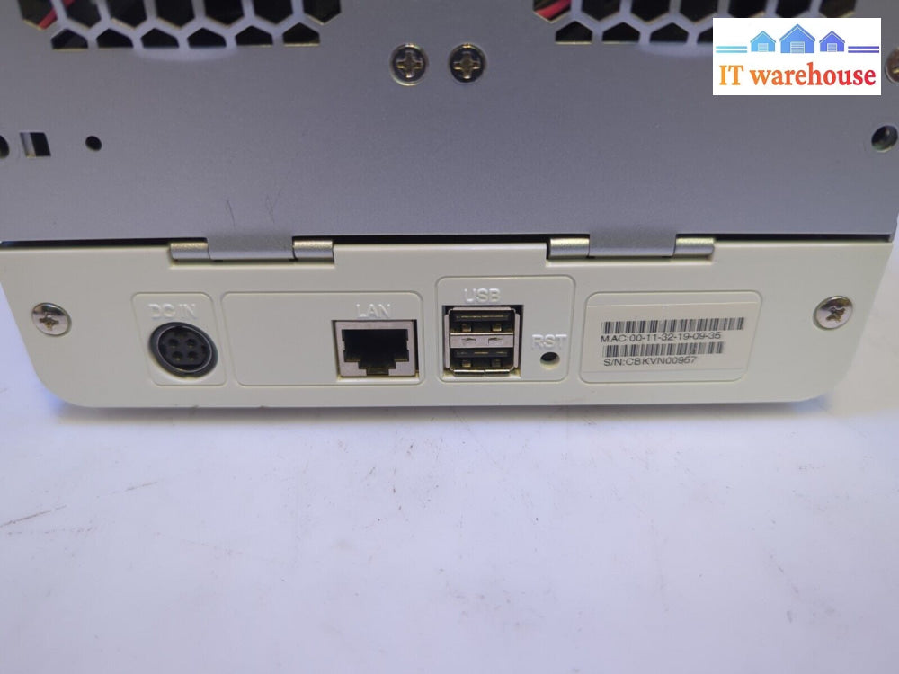 Synology Ds413J 4X Bay Sata Disk Station Nas Server (No Power Adapter) -