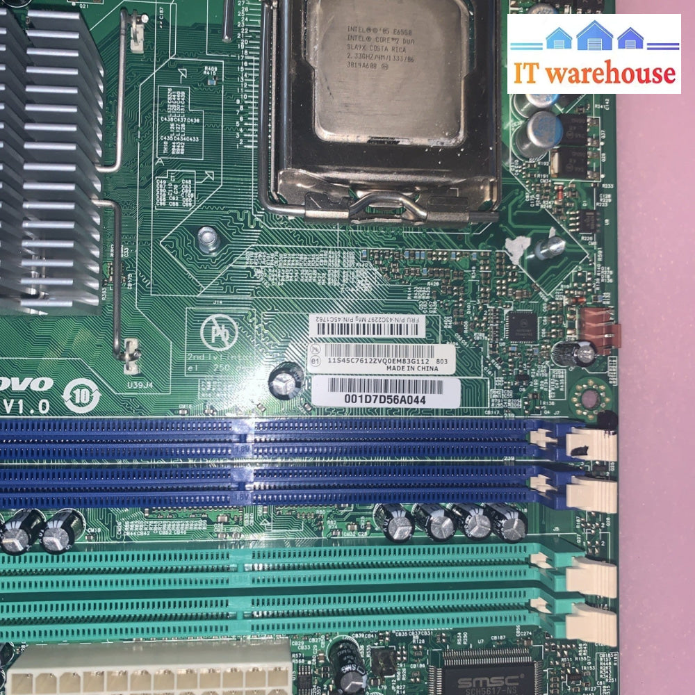 SYSTEM BOARD THINKCENTRE M57/M57P 45R5315 L-IQ35 45R5464 W/. E6550 CPU