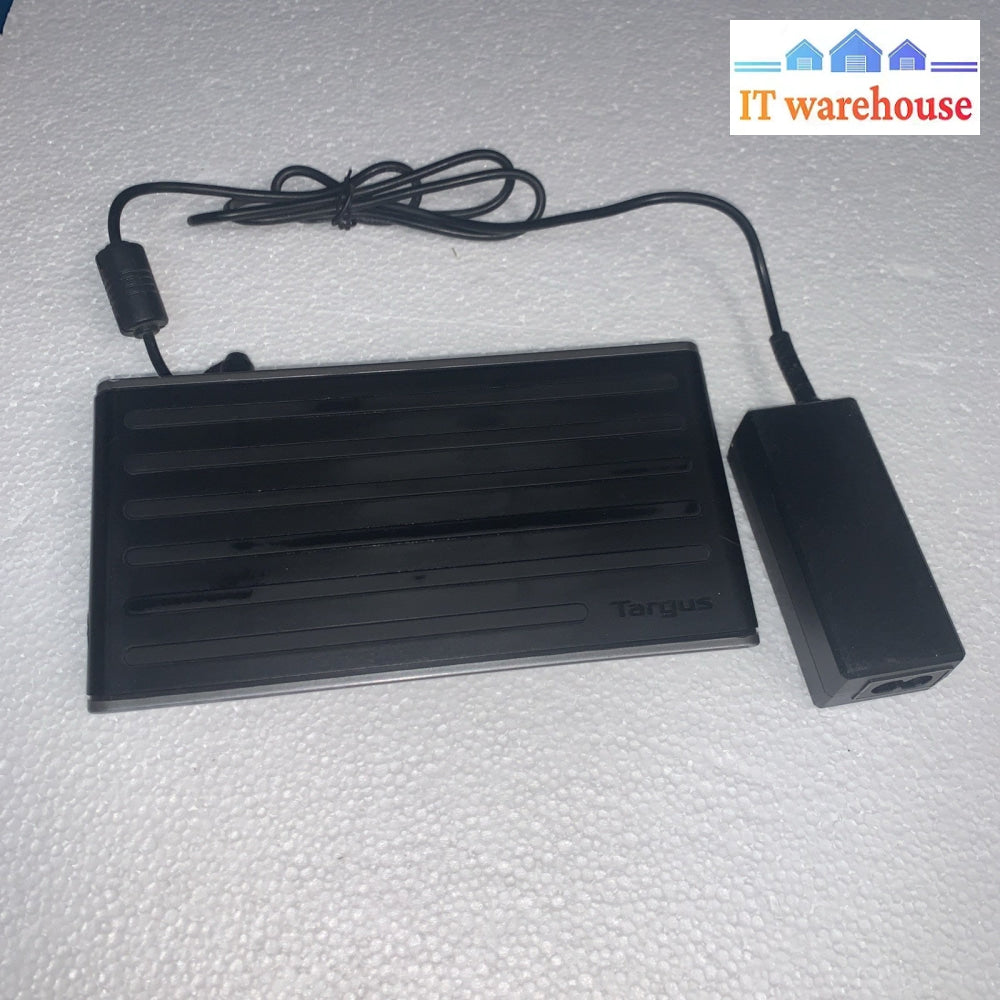 Targus DisplayLink Dual Video 4K Docking Station DOCK130 w/ Power Adapter