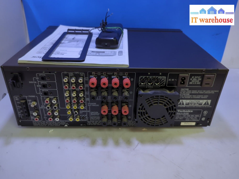 Technics Sa-Da8 Digital A/V Control Stereo Receiver Tested -