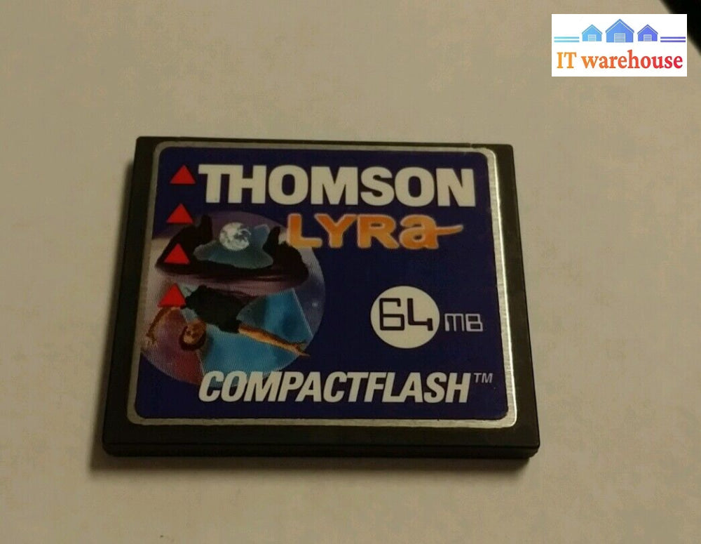 Thomson Lyra 64Mb Flash Memory Card Compactflash