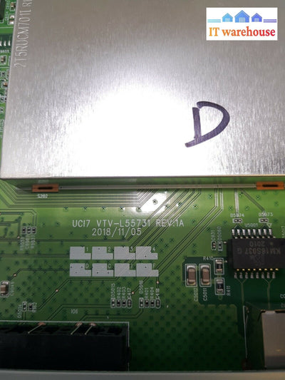 - Toshiba 55’ Tv Main Board Uc17 Vtv-L55731 Rev:1A