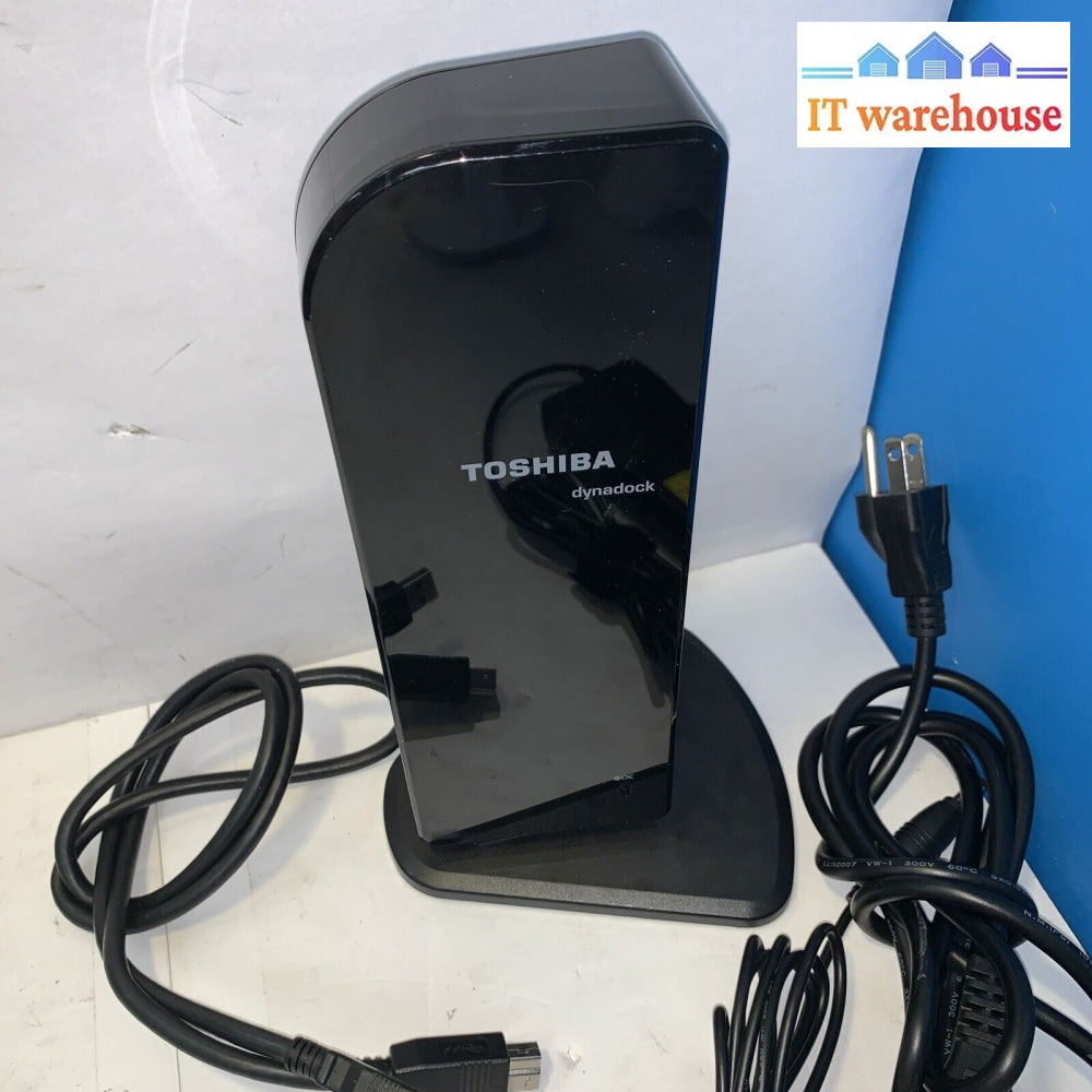 Toshiba Dyna Dock Usb 3.0 Universal Docking Station - Pa3927U-1Prp W/ Ac Adapter