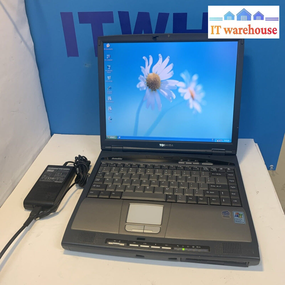 Toshiba Satellite 1800 laptop Celeron 100 512MB 20GB Windows XP Pro SP3