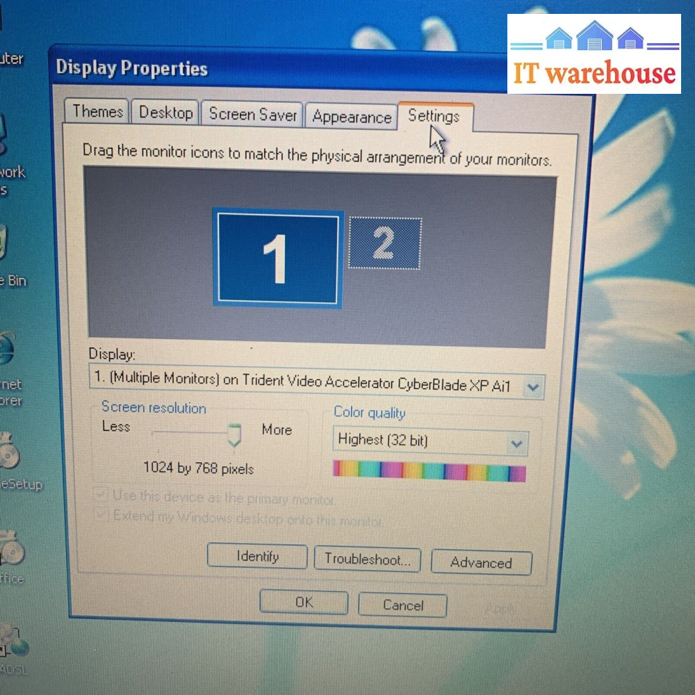 Toshiba Satellite 1800 laptop Celeron 100 512MB 20GB Windows XP Pro SP3
