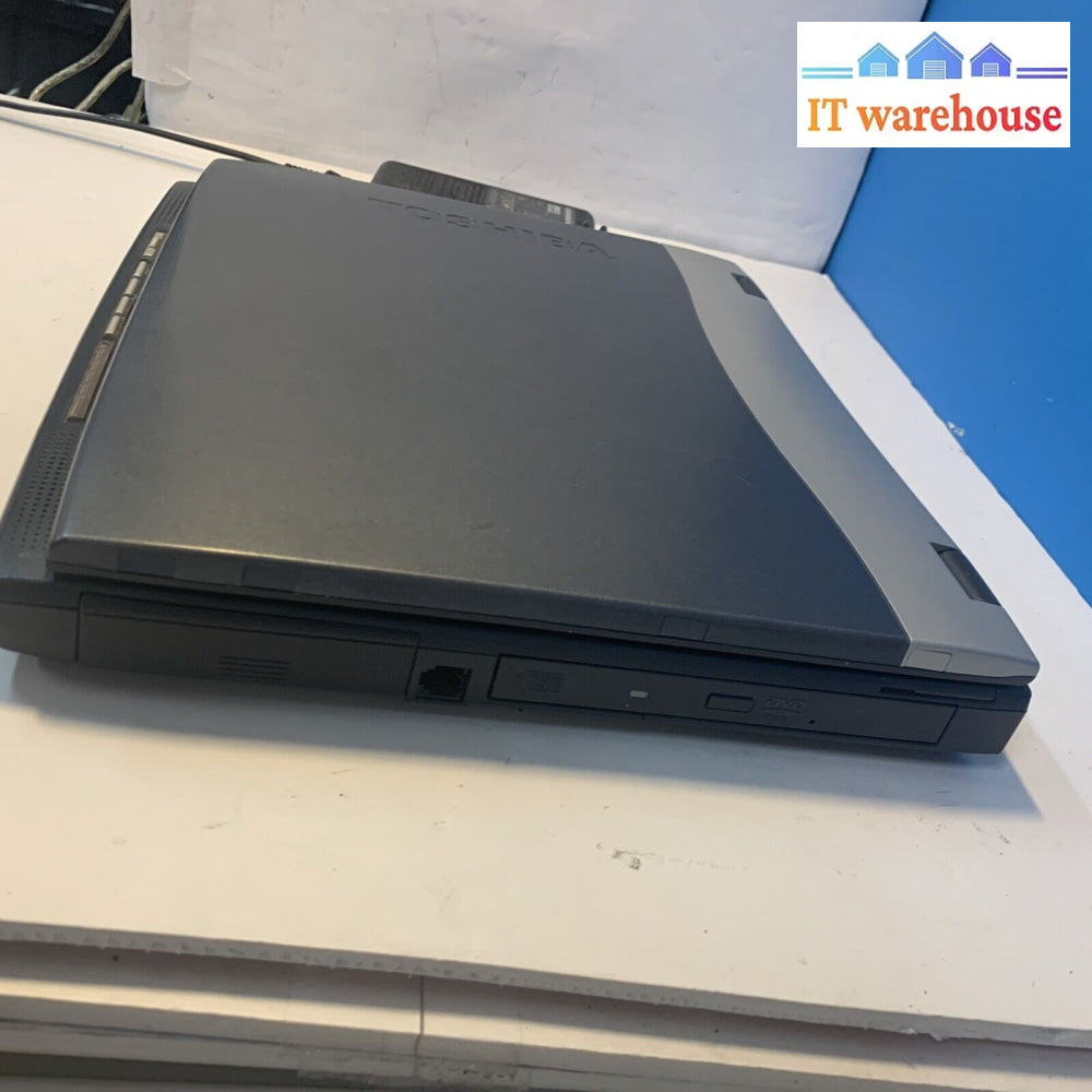 Toshiba Satellite 1800 laptop Celeron 100 512MB 20GB Windows XP Pro SP3