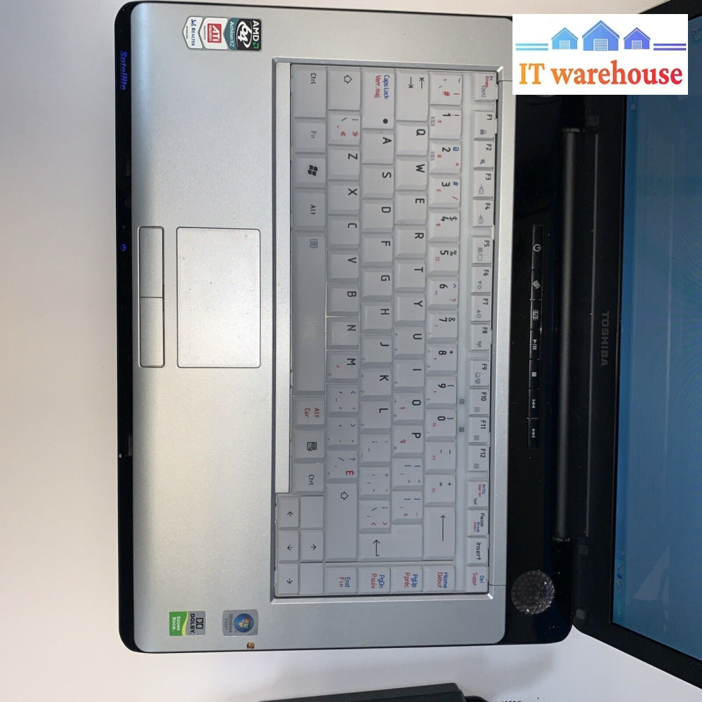 Toshiba Satellite A210-MS0 AMD Athlon 64X2 TK-55 1.8GHz 15.4” WXGA Windows XP Pr