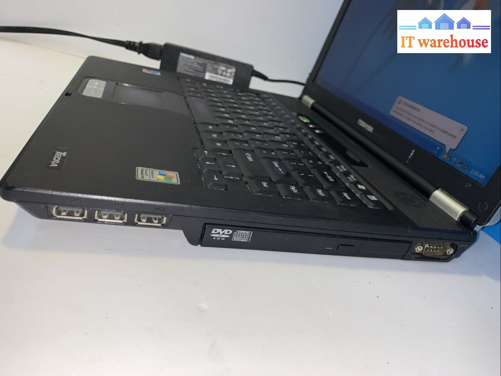 Toshiba TECRA A3 Laptop with Windows XP SP3