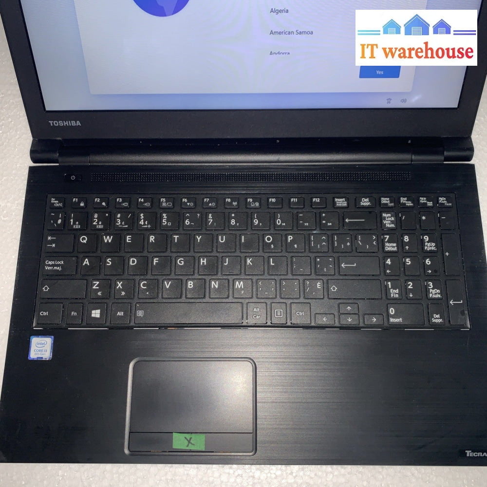 Toshiba Tecra C50-E i3-8130U 16GB RAM 1000GB HDD WINDOWS 11 (READ)