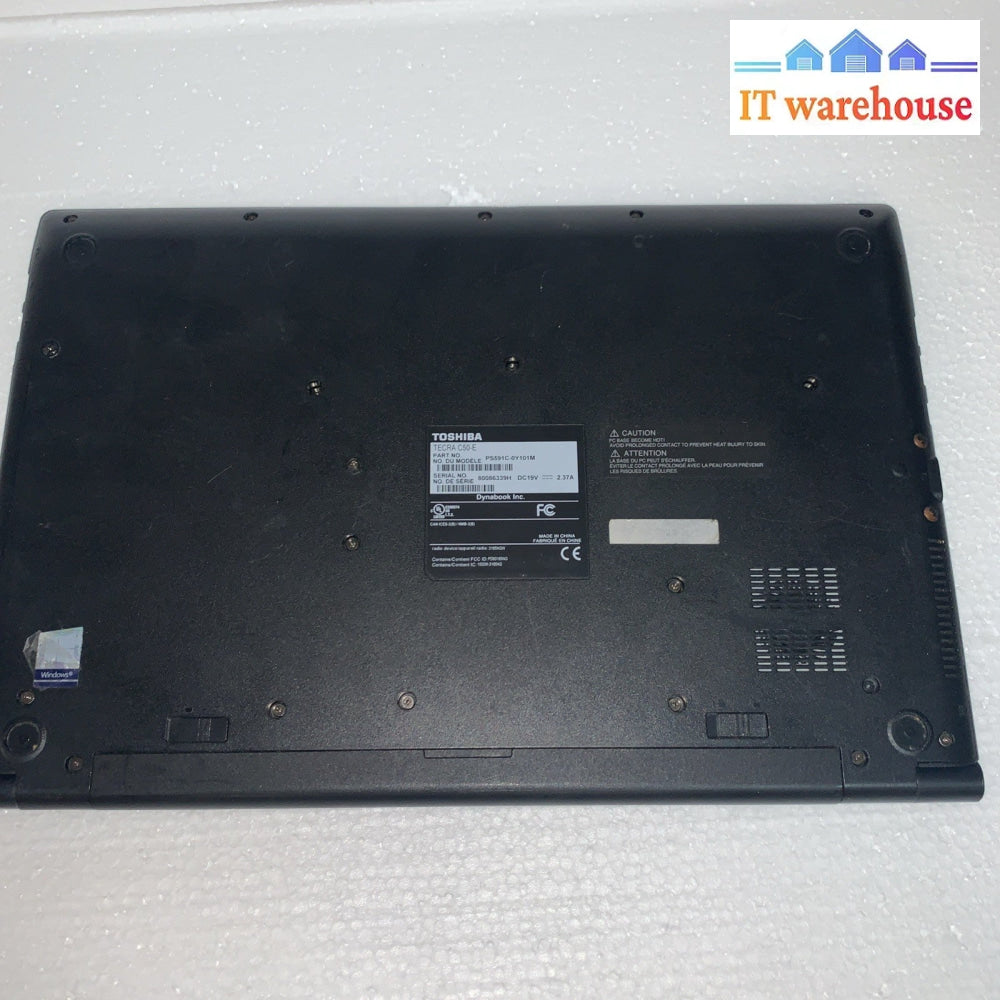 Toshiba Tecra C50-E i3-8130U 16GB RAM 1000GB HDD WINDOWS 11 (READ)