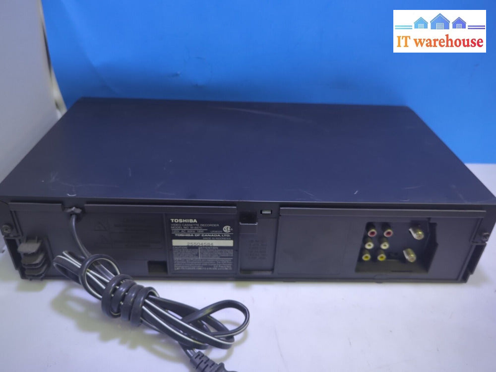 Toshiba W-607C Hifi Stereo Vhs Player Tested (No Remote) -