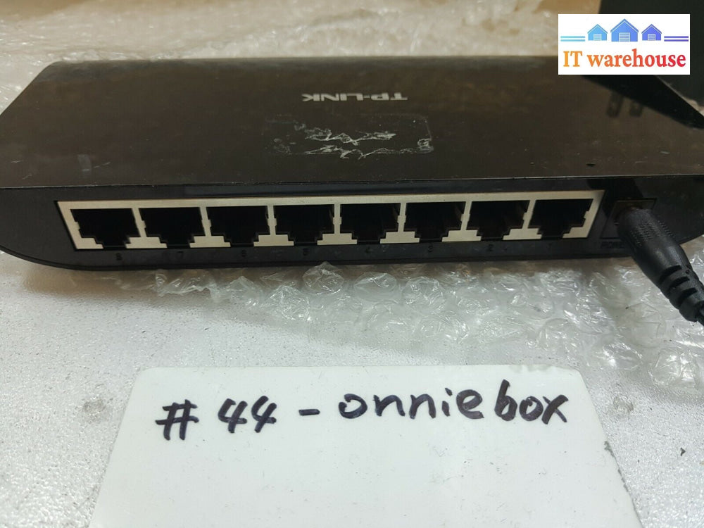 - Tp-Link 8-Port Gigabit Desktop Switch Tl-Sg1008D With 9V Adapter