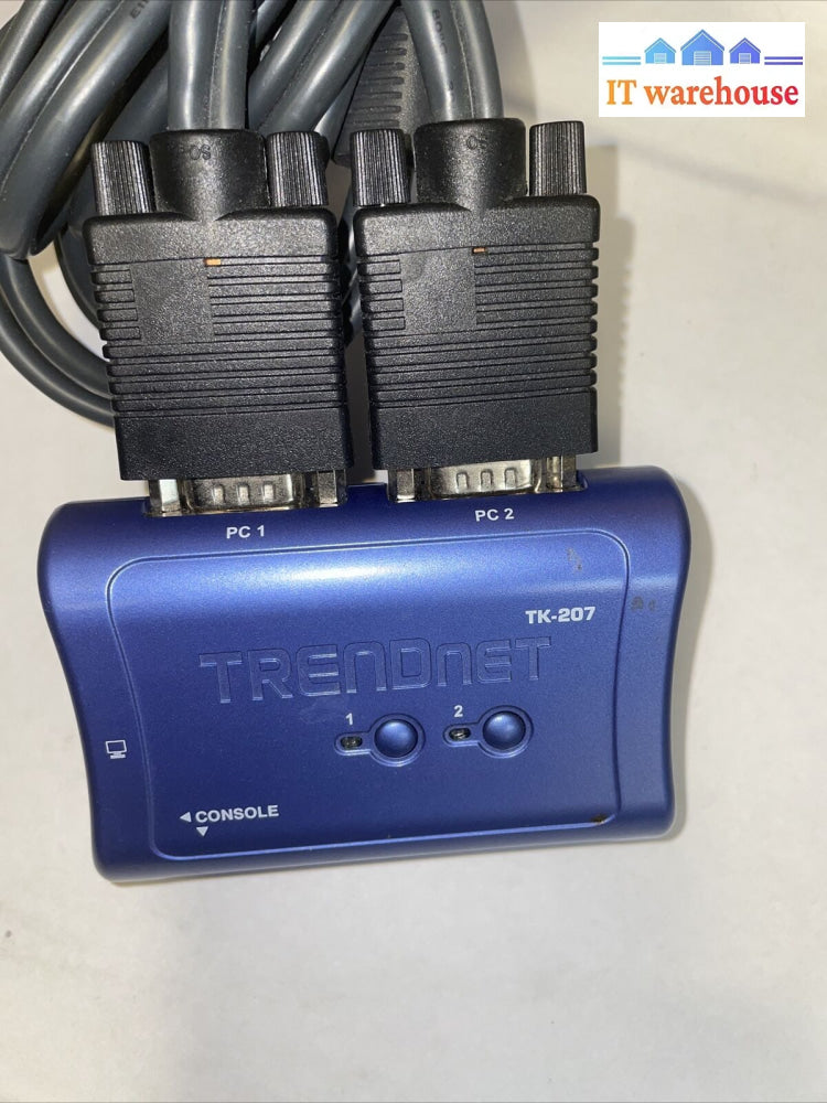 Trendnet- Tk-207 2-Port Usb Vga Kvm Switch Kit