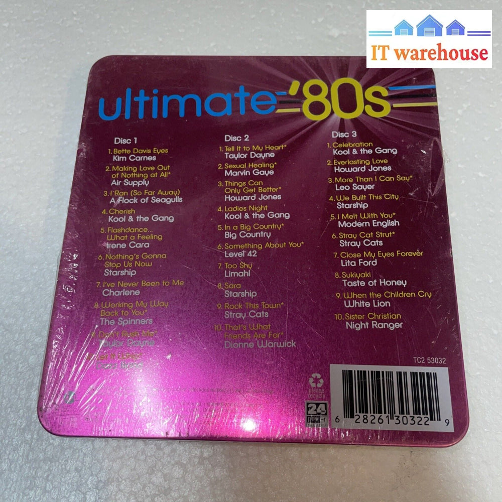 Ultimate 80S Collection 3 Cds Music Songs
