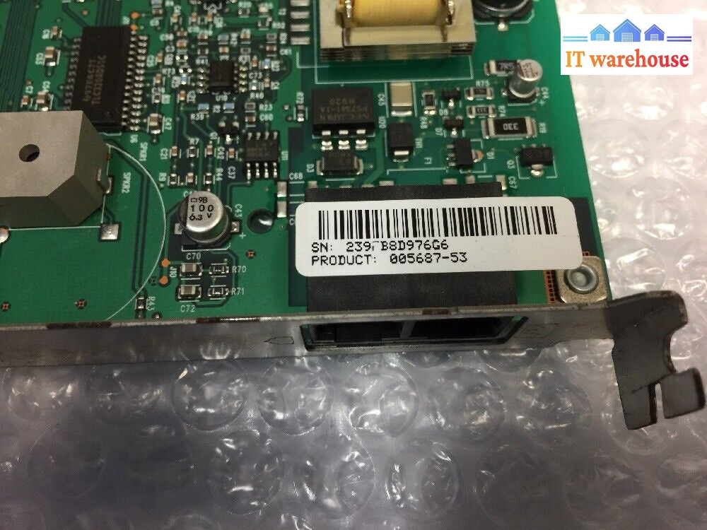 - Us Robotics 005687-53 Isa Internal Modem Card