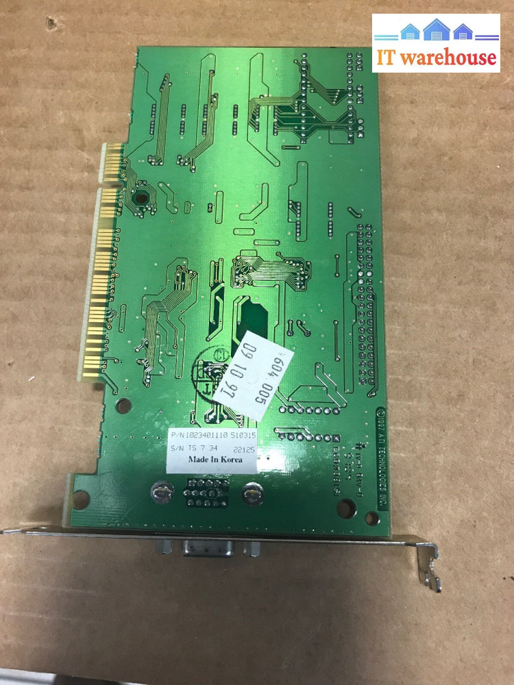 Vintage ATI P/n 109-3400-10 PCI video card EXM340 1023401110