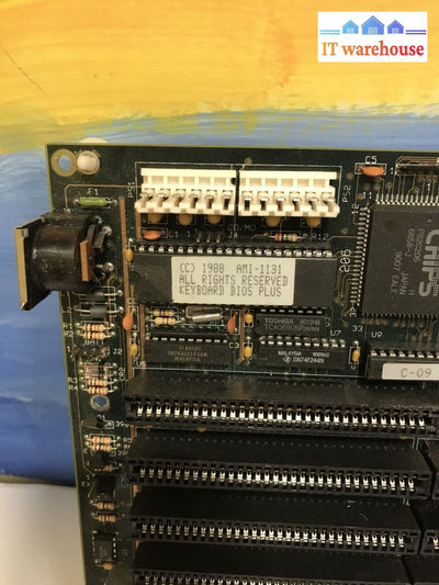 Vintage Cache 32A 386 Mainboard With Support