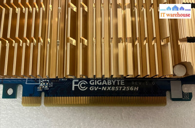 Vintage Gigabyte Geforce 8500Gt 256Mb Gddr2 Pci-E Vga Dvi Video Graphics Card ~
