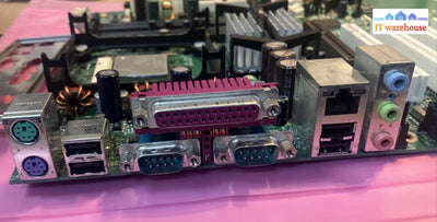 Vintage Intel A56423 -201 Motherboard Db9 Db25 Port W/ Pentium Cpu & Io Shield ~