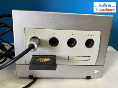 Vintage Nintendo Gamecube Console Dol-101 With 2 Controllers And Accessories ~