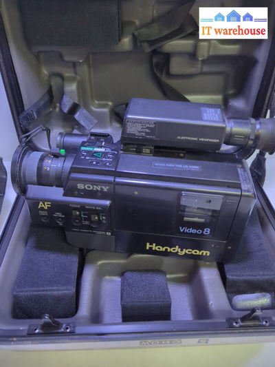 Vintage Sony Handycam Ccd-V3/V30 Video 8 Camera Recorder -