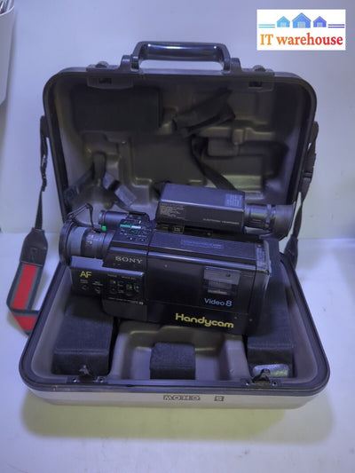 Vintage Sony Handycam Ccd-V3/V30 Video 8 Camera Recorder -