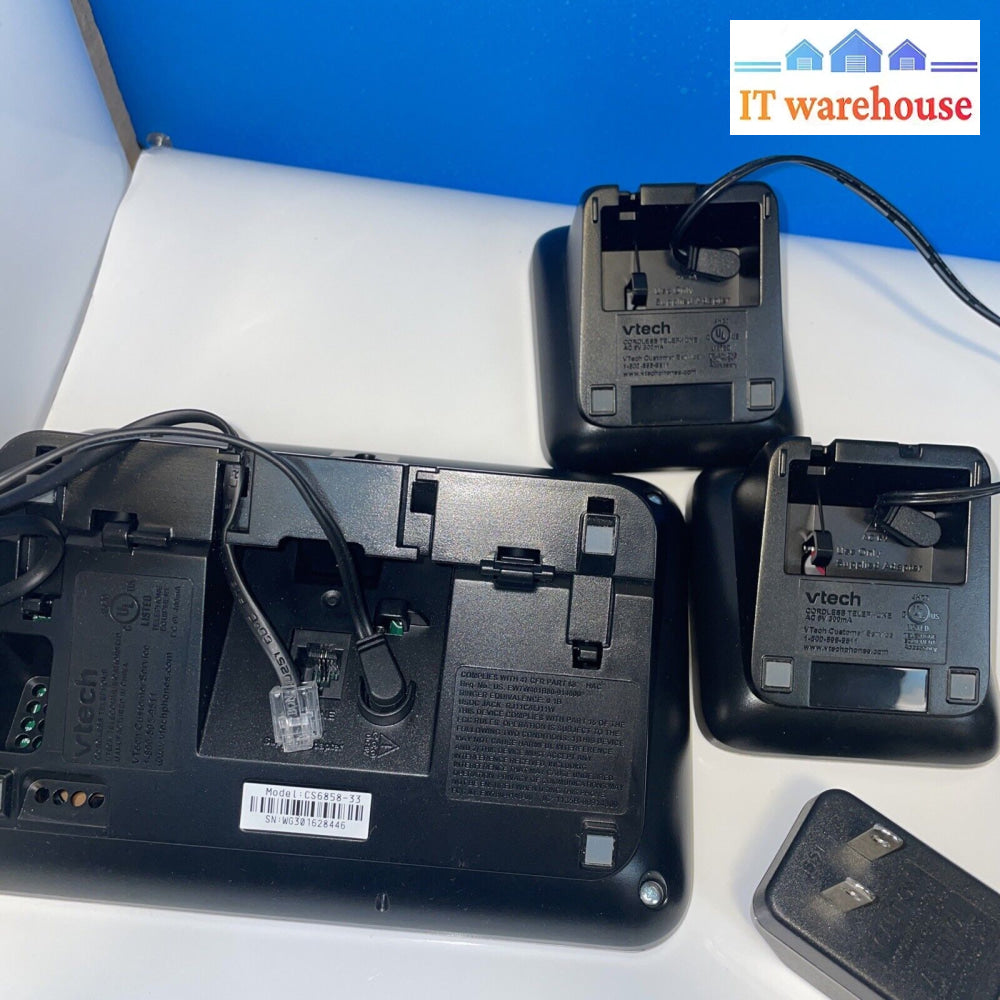 Vtech Wireless Telephone Set Cs6858-33