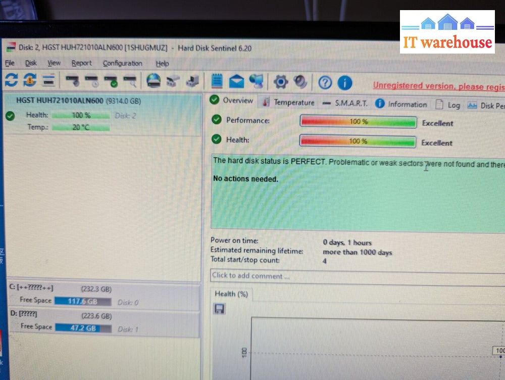 WD HGST 10TB 7.2K SATA 6Gbps 3.5’’ HDD HUH721010ALN600