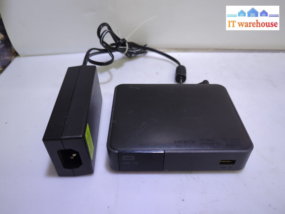- Wd Live Tv Streaming Media Player Western Digital Model C3H (No Remote)