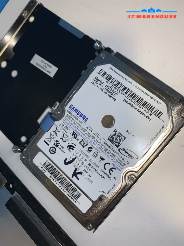 (Windows XP SP3) 500G Hard Drive/caddy/Cover for Dell Vostro 1701 (1K days left)