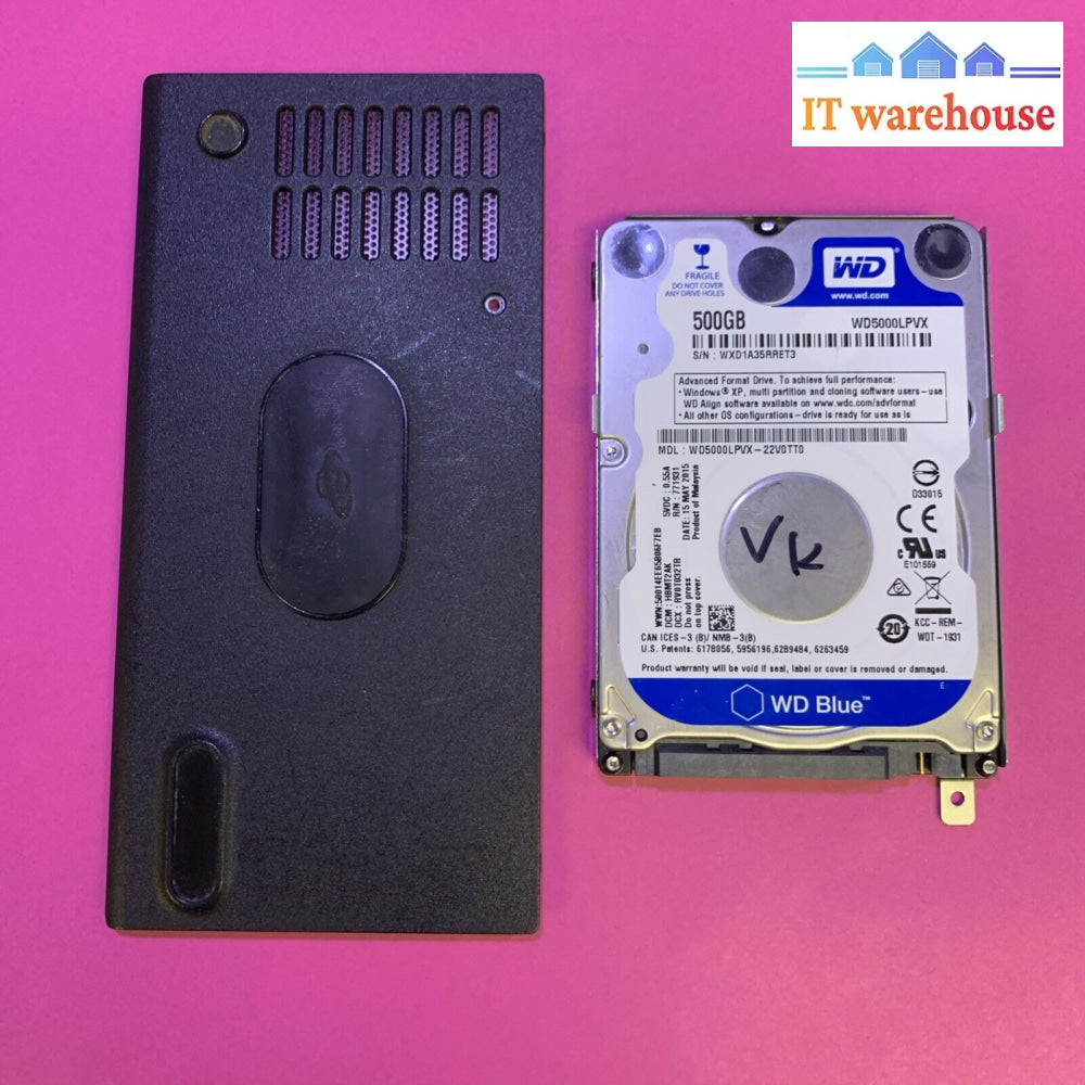 (Windows XP SP3) 500GB Hard Drive/caddy for Asus A8j laptop (1000 + days)