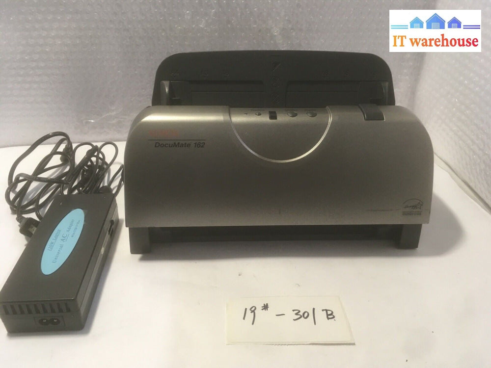 + XEROX DocuMate 162 084-7288-0 Pass-Through Scanner Document Scanner W/ AC