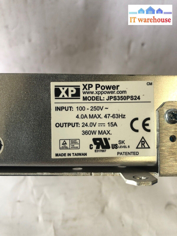 *XP Power JPS350PS24C Power Supply 24V 15A 360W