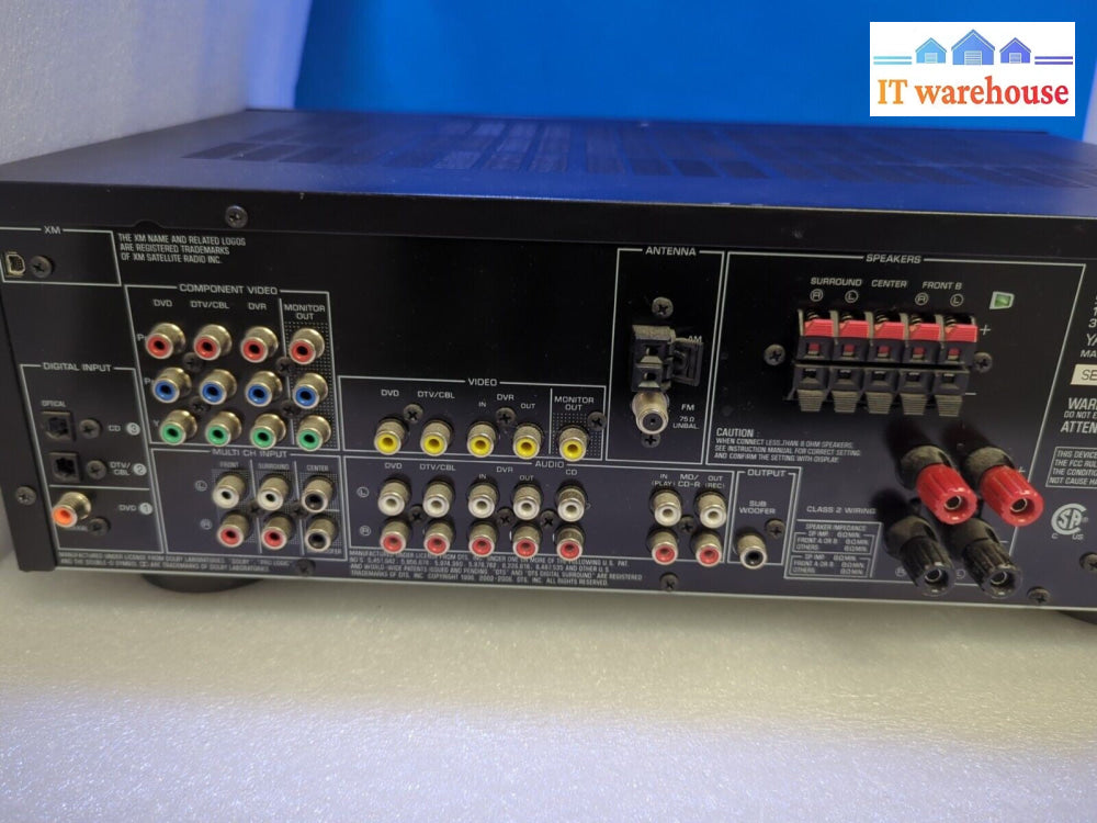 Yamaha HTR-6030 Natural Sound AV Receiver Tested (No Remote) -