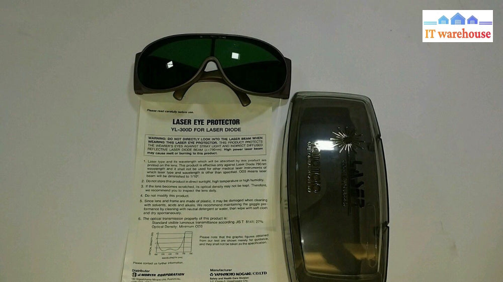 Yomaoto Yl-300D Laser Eye Protector 790Nm Glasses