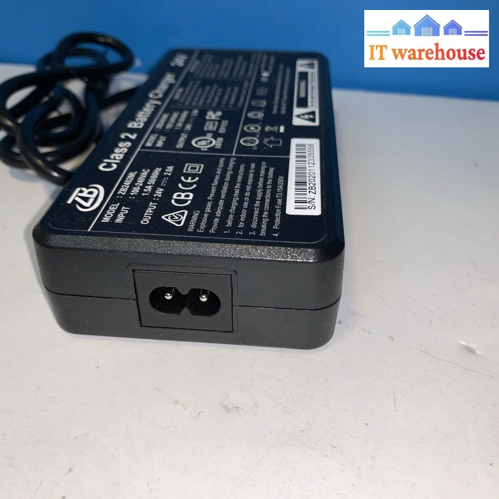 ZB ZB2402ML Charger 24V 2A with adapter
