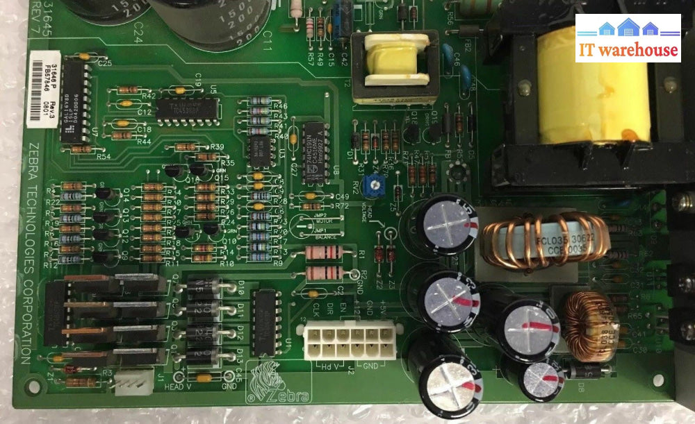 ~ Zebra 105Se Power Supply Board Thermal Label Printer 31646P /31646 OEM @@@