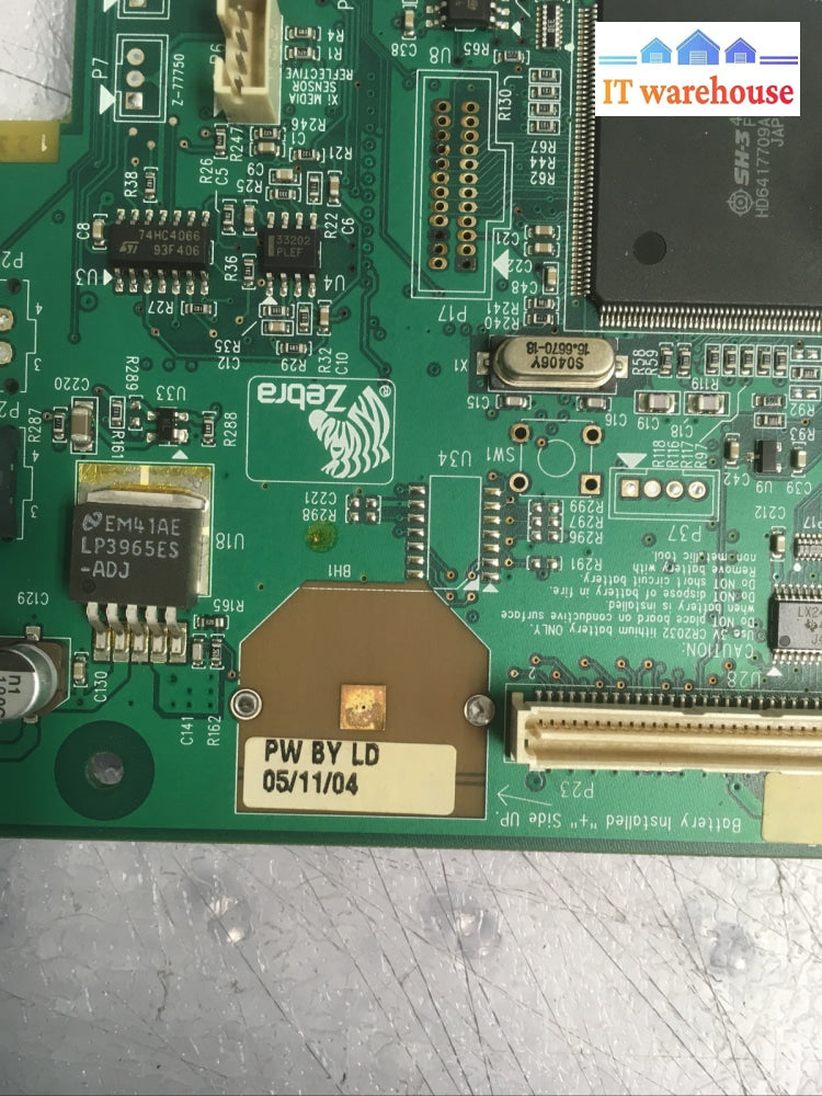 +Zebra 33000 Rev 7 Main Logic Board for 105SL Printer