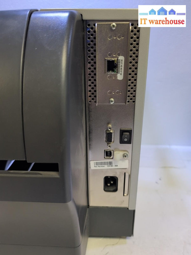Zebra ZT230 203 DPI Thermal Label Printer (Ethernet/USB) PN 123100-203 TESTED -