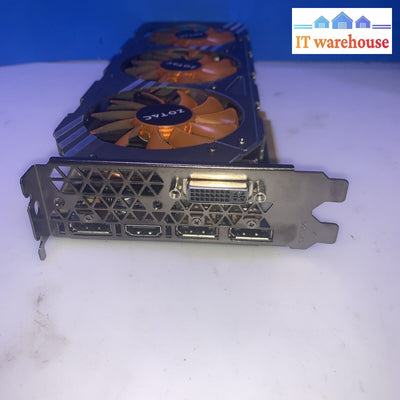 Zotac NVIDIA ZT-90204-10P GeForce GTX 980 Amp 4GB PCIe SLI Video Card