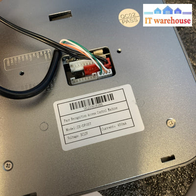 ZX-DF05T AI Facial Recognition Body Temperature and Clock In/Out Interface