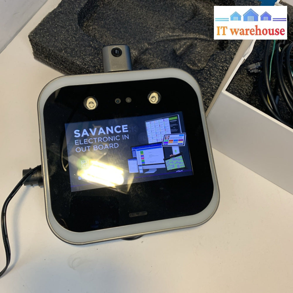 ZX-DF05T AI Facial Recognition Body Temperature and Clock In/Out Interface