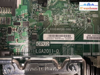 00AM209 - IBM System x3650M4 System Board with CPU  E5-2630V2 SR1AM +