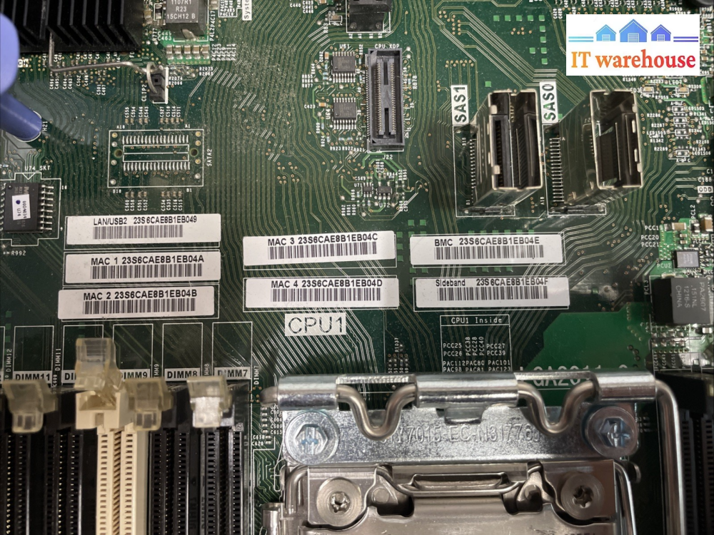 00D2888  motherboard for IBM System x3650M4 with CPU e5-2609 SR0LA   +