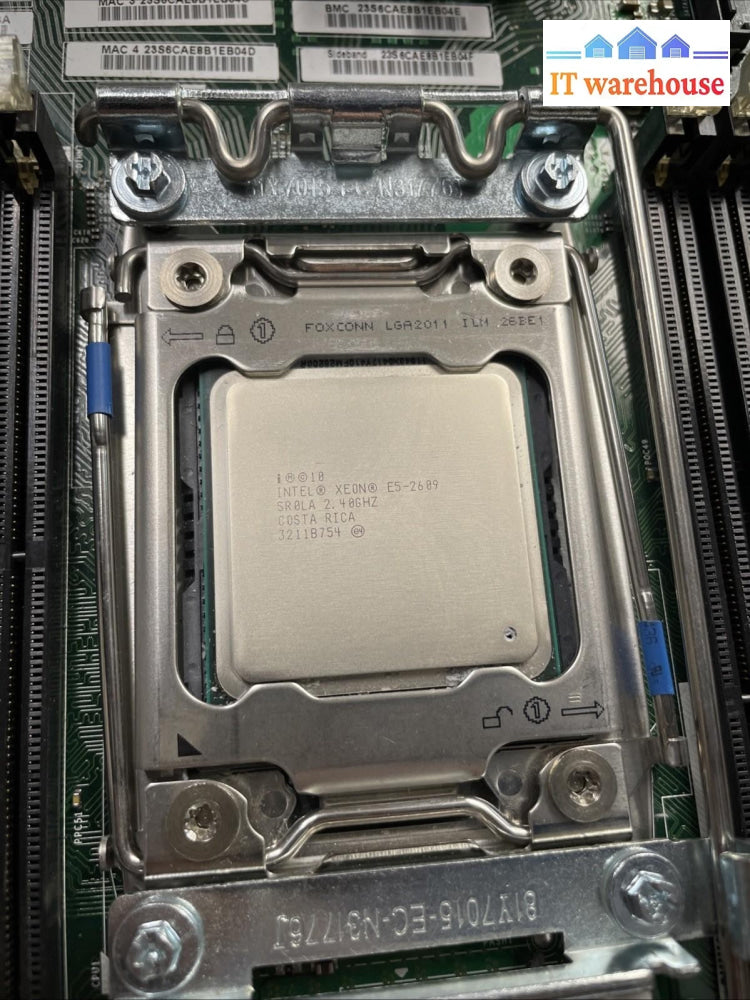 00D2888  motherboard for IBM System x3650M4 with CPU e5-2609 SR0LA   +