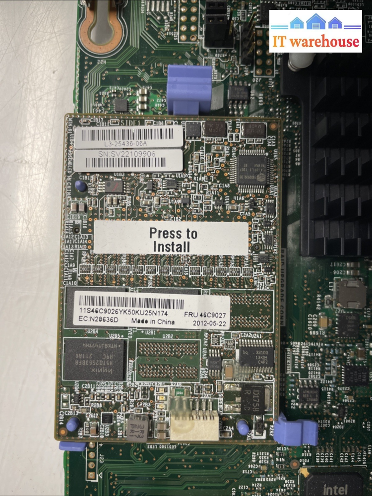 00D2888  motherboard for IBM System x3650M4 with CPU e5-2609 SR0LA   +