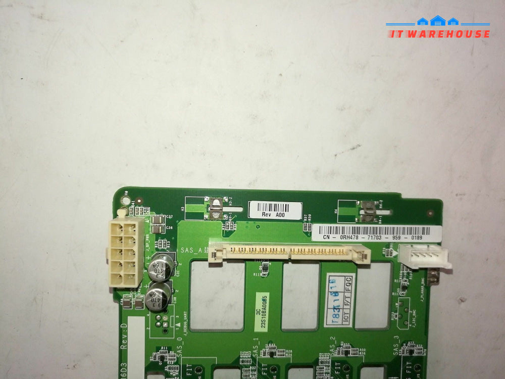 ** 0RH478 Dell DA0S10TH6D3 Dell Poweredge 840 Server Backplane Board