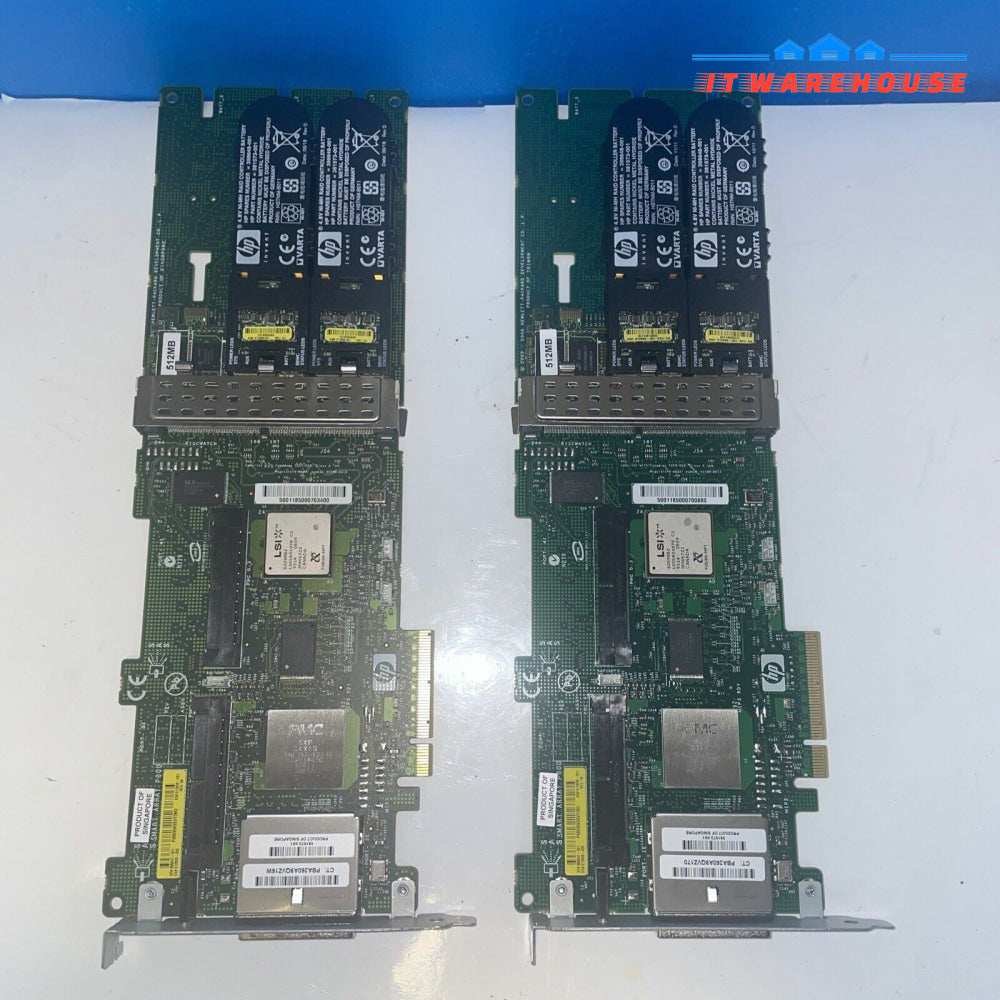 1× HP 381513-B21 398647-001 501575-001 Smart Array P800 Raid Controller w/ 512MB