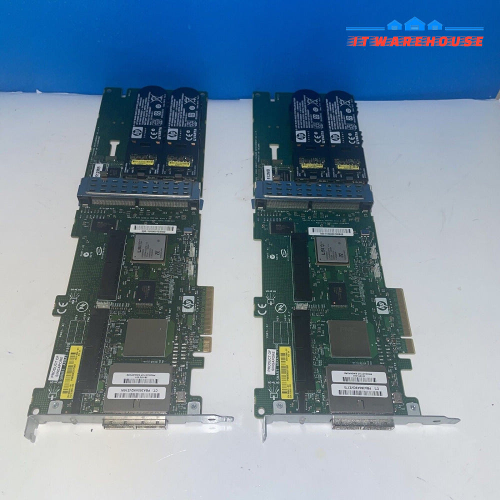 1× HP 381513-B21 398647-001 501575-001 Smart Array P800 Raid Controller w/ 512MB
